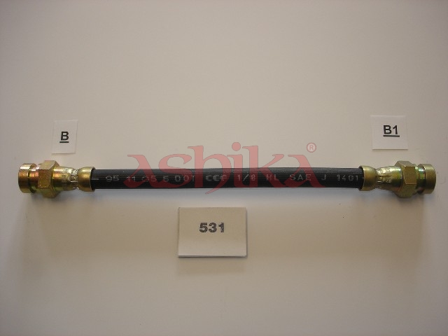 ASHIKA Halter, Bremsschlauch 6905531 für MITSUBISHI