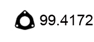 ASSO Dichtung, Abgasrohr 994172 für Opel