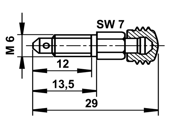 ATE Entlüfterschraube/-ventil 03351803002 für DAF Vaughall Volvo Fiat ALFA ROMEO Mercedes