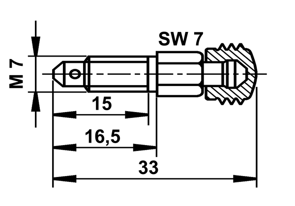 ATE Entlüfterschraube/-ventil 03351842002 für DAF SAAB Fiat VAG BMW Ford Porsche