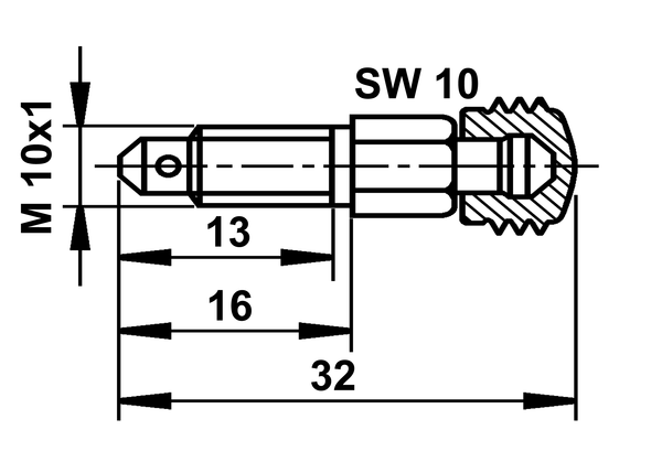 ATE Entlüfterschraube/-ventil 03351852002 für TALBOT Mercedes Porsche VAG