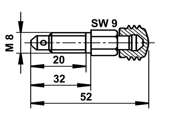ATE Entlüfterschraube/-ventil 03351861002 für TALBOT BMW Mercedes ALFA ROMEO
