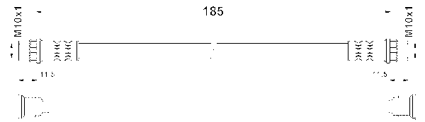 ATE Bremsschlauch 24522901853 für RENAULT