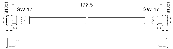 ATE Bremsschlauch 83720191733 für Fiat