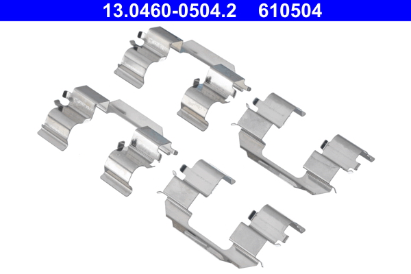 ATE Zubehörsatz, Scheibenbremsbelag 13046005042 für CHEVROLET