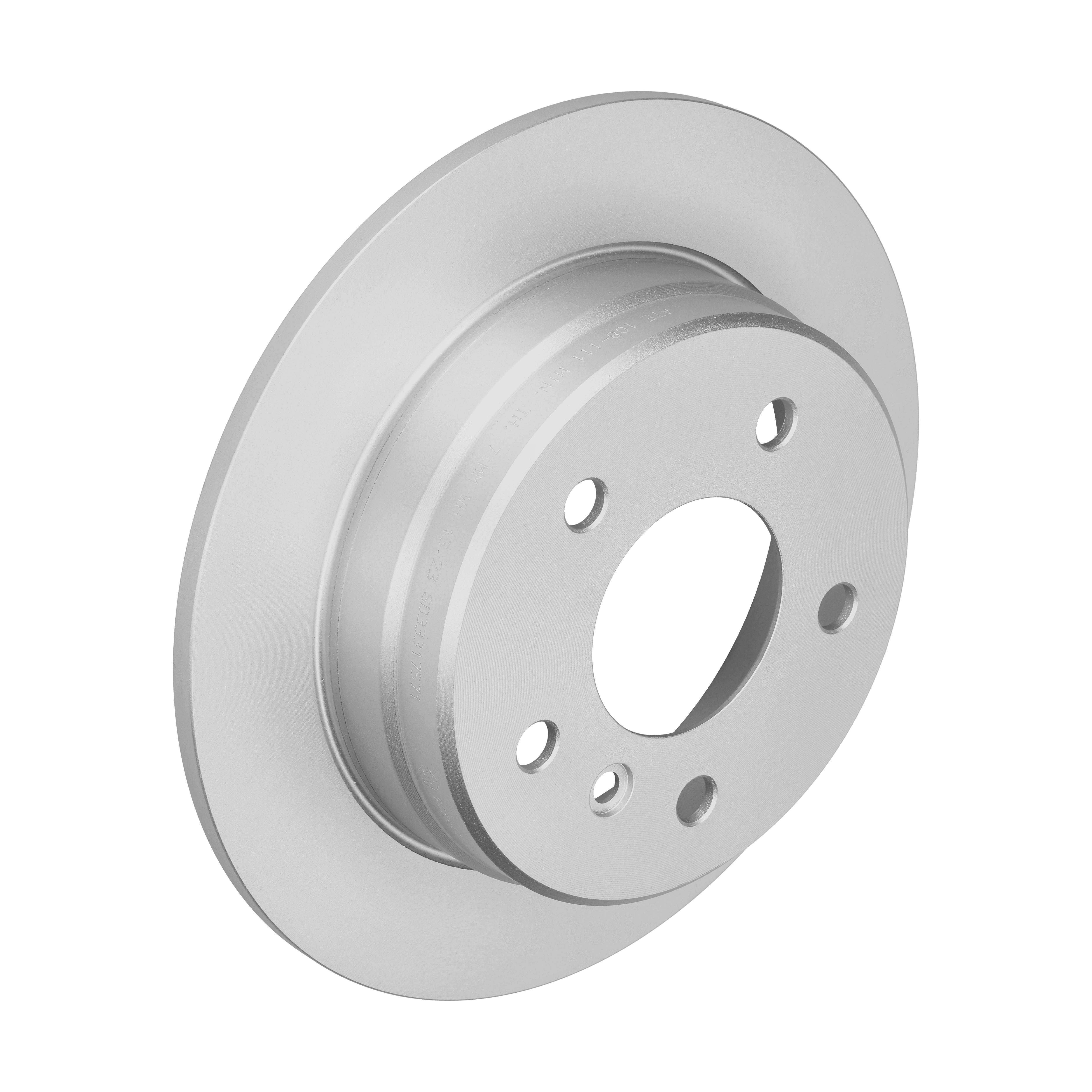 ATE Bremsscheibe 24010801111 voll 258mm 8mm für Mercedes