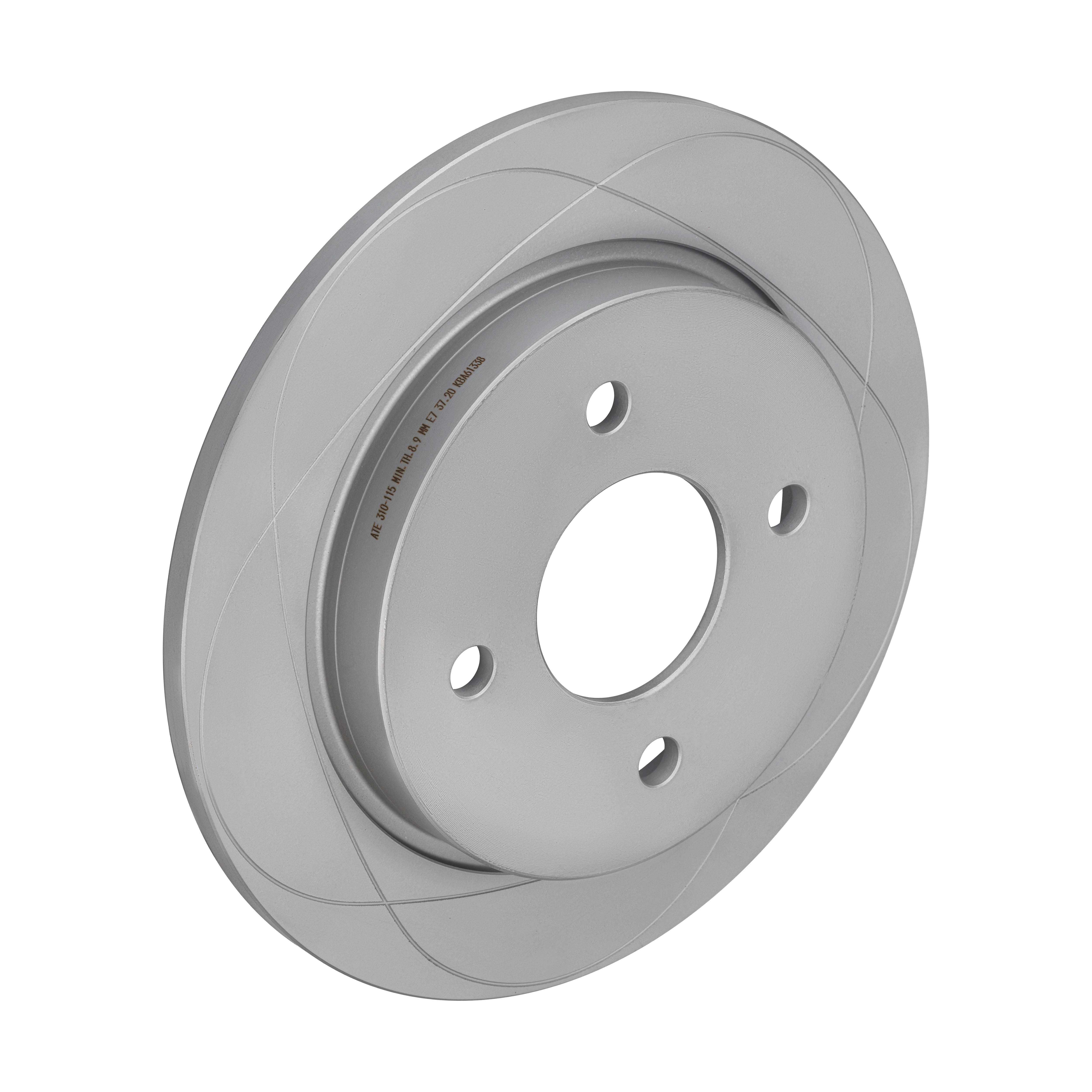 ATE Bremsscheibe 24031001151 voll 253mm 10mm für Ford