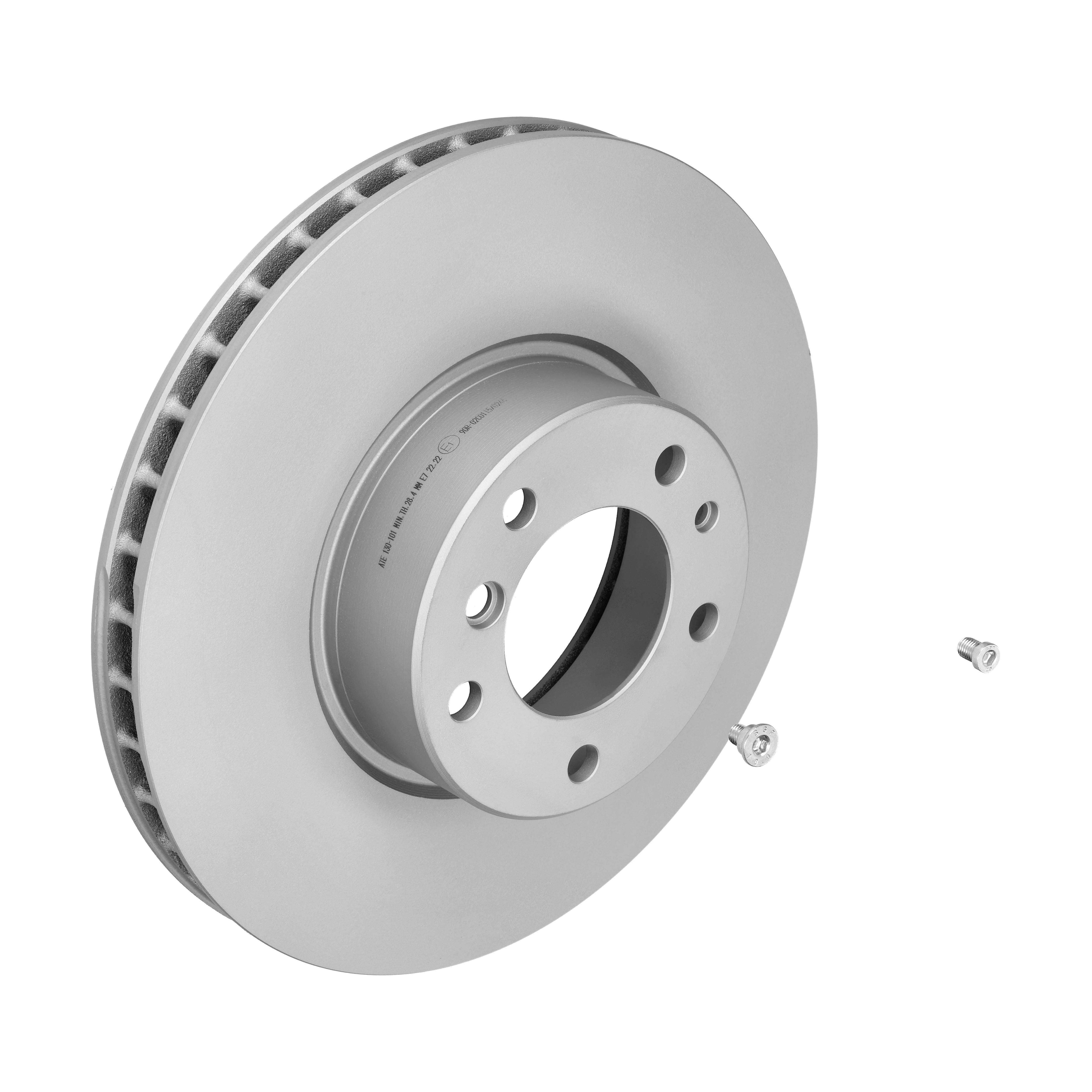 ATE Bremsscheibe 24013001011 belüftet 324mm 30mm für BMW