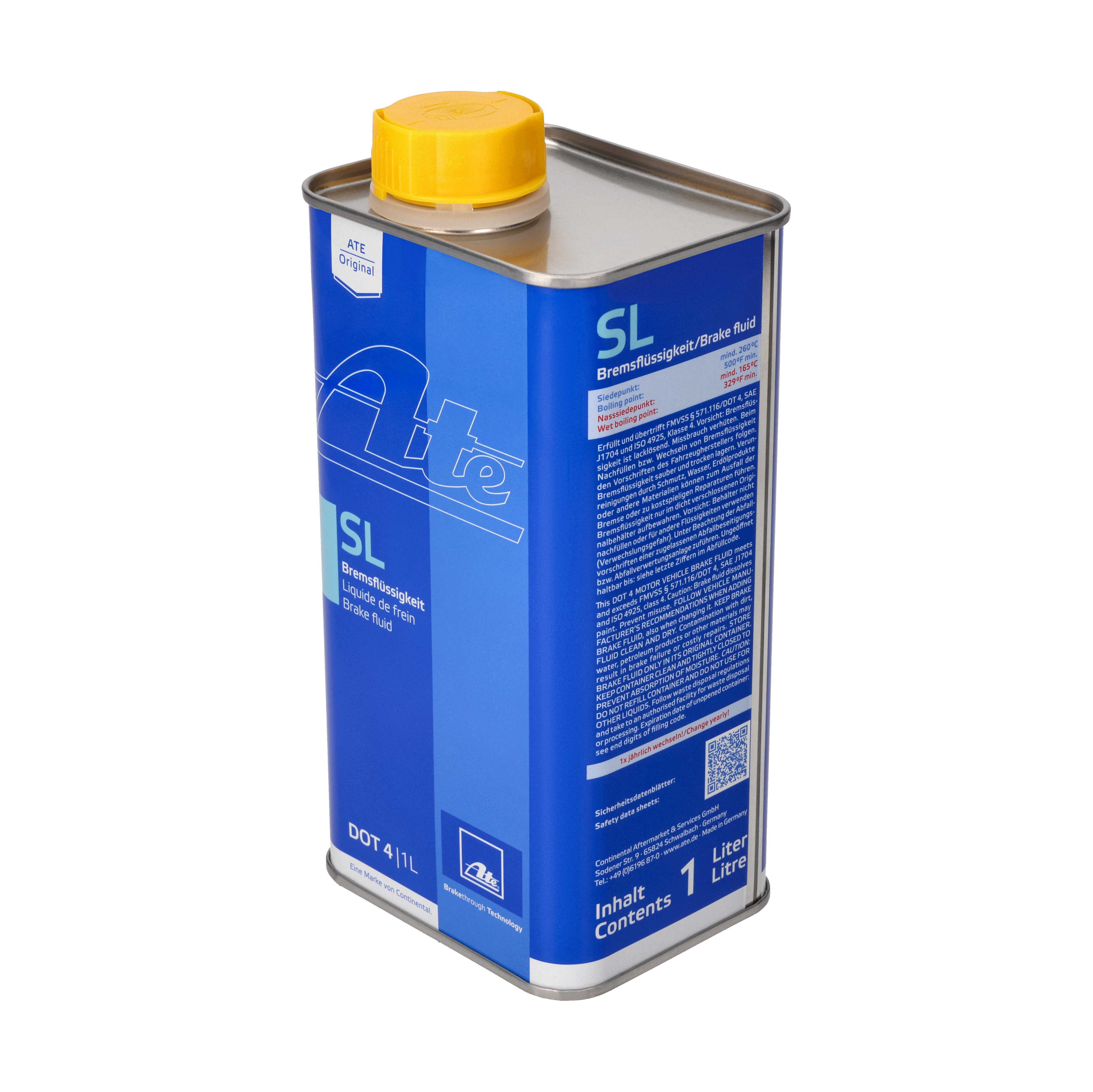 ATE Bremsflüssigkeit SL DOT 4 [1L] 03990158022 1l