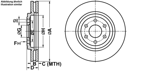 ATE BREMSSCHEIBEN Ø320MM + BREMSBELÄGE VORNE FÜR NISSAN NP300 NAVARA PATHFINDER