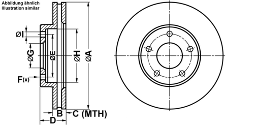 ATE BREMSSCHEIBEN Ø280MM + BREMSBELÄGE VORNE FÜR NISSAN X-TRAIL NISSAN