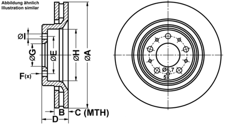 ATE BREMSSCHEIBEN Ø302MM + BREMSBELÄGE VORNE FÜR VOLVO S70 V70 I C70 VOLVO