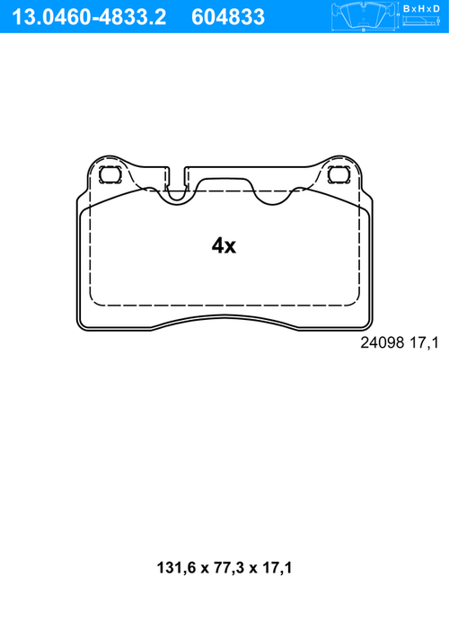 ATE BREMSSCHEIBEN Ø330mm + BREMSBELÄGE VORNE FÜR VW TOUAREG | BREMSEN-KIT