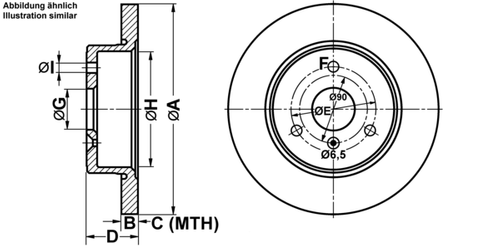 ATE BREMSSCHEIBEN Ø280MM + BREMSBELÄGE VORNE FÜR SMART FORTWO CITY-COUPE CABRIO