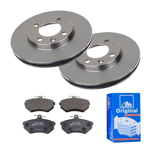 ATE BREMSSCHEIBEN Ø239MM + BREMSBELÄGE VORNE FÜR SEAT TOLEDO I CORDOBA VARIO