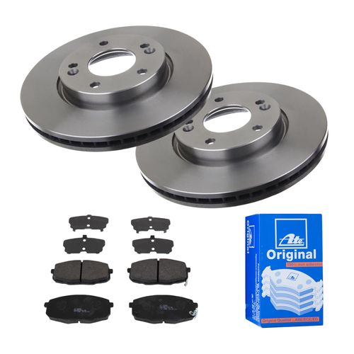 ATE BREMSSCHEIBEN Ø280mm + BREMSBELÄGE VORNE FÜR HYUNDAI I30 FD KIA CEE'D ED