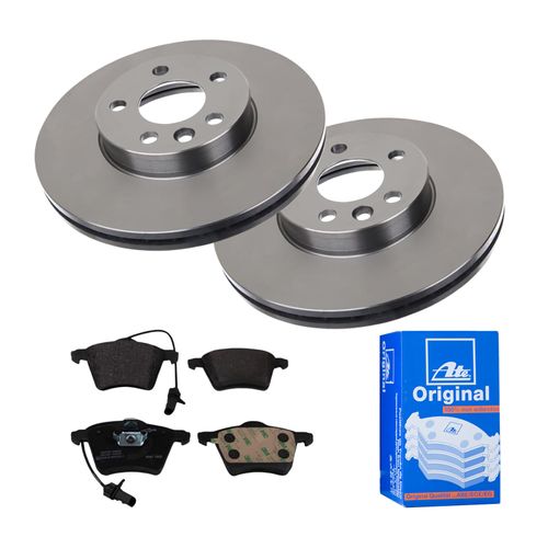 ATE BREMSSCHEIBEN Ø300MM + BREMSBELÄGE VORNE FÜR VW TRANSPORTER T4 SEAT FORD