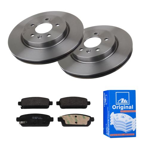ATE BREMSSCHEIBEN Ø315mm + BREMSBELÄGE HINTEN FÜR OPEL ZAFIRA TOURER P12