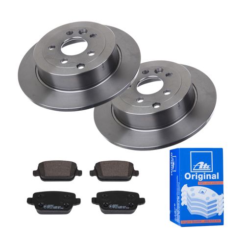 ATE BREMSSCHEIBEN Ø302mm + BREMSBELÄGE HINTEN FÜR LAND ROVER FREELANDER 2 L359