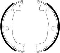 ATE Bremsbackensatz, Feststellbremse, Art.-Nr. 03.0137-0379.2