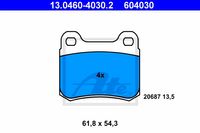 ATE Bremsensatz, Scheibenbremse, Art.-Nr. SG00000DCK