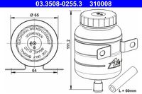 ATE Ausgleichsbeh�lter, Bremsfl�ssigkeit, Art.-Nr. 03.3508-0255.3