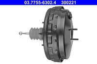 ATE Bremskraftverstärker f&uuml;r VW SHARAN (7M8, 7M9, 7M6), Art.-Nr. 03.7755-6302.4