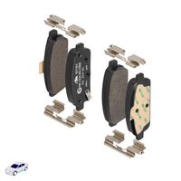 ATE Bremsbelagsatz, Scheibenbremse f&uuml;r OPEL ASTRA J Caravan (P10), Art.-Nr. 13.0460-7264.2