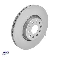 ATE Bremsscheibe f&uuml;r VW PASSAT B8 Variant (3G5, CB5), Art.-Nr. 24.0125-0158.1