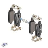 ATE Bremsbelagsatz, Scheibenbremse, Art.-Nr. 13.0460-2712.2