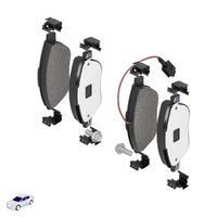 ATE Bremsbelagsatz, Scheibenbremse, Art.-Nr. 13.0460-3827.2