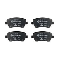 ATE Bremsbelagsatz, Scheibenbremse "ATE Ceramic", Art.-Nr. 13.0470-2709.2