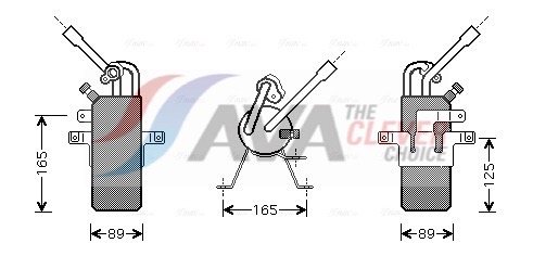 AVA QUALITY COOLING Trockner, Klimaanlage fdd374 für Ford