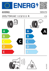 Avon Ganzjahresreifen "[Avon] 205/75R16 113/111R - AS12 All Season Van", Art.-Nr. 589470