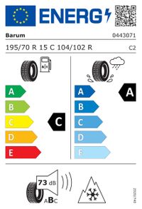 BARUM Ganzjahresreifen "195/70R15 104/102R - Vanis AllSeason", Art.-Nr. 04430710000