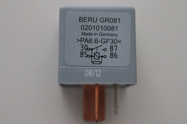 BORGWARNER (BERU) Relais, Glühanlage gr081 für VAG