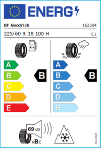 BF Goodrich Ganzjahresreifen "[BF Goodrich] 225/60R18 100H - Advantage SUV All-Season", Art.-Nr. 163584