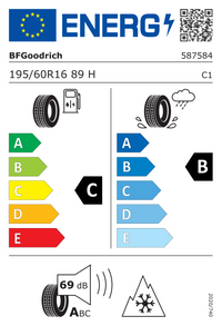 BF Goodrich Ganzjahresreifen "[BF Goodrich] 195/60R16 89H - Advantage All-Season", Art.-Nr. 587584