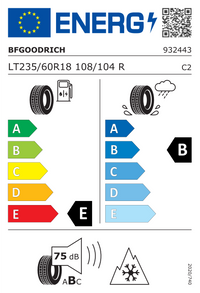 BF Goodrich Ganzjahresreifen "[BF Goodrich] 235/60R18 108/104R - All-Terrain T/A KO2", Art.-Nr. 932443