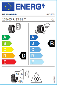 BF Goodrich Ganzjahresreifen "[BF Goodrich] 165/65R15 81T - Advantage All-Season", Art.-Nr. 943705