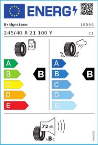 Bridgestone Sommerreifen "245/40R21 100Y - Alenza 001 RFT", Art.-Nr. 10060