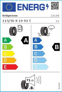 Bridgestone Sommerreifen "215/50R19 93T - Turanza Eco", Art.-Nr. 13190