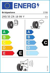 Bridgestone Sommerreifen "295/35R18 99(Y) - Potenza RE 050 A", Art.-Nr. 2356