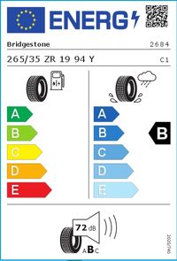 Bridgestone Sommerreifen "265/35R19 94(Y) - Potenza RE 050 A", Art.-Nr. 2684