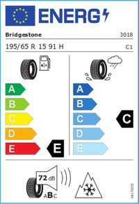 Bridgestone Winterreifen "195/65R15 91H - Blizzak LM-32", Art.-Nr. 3018