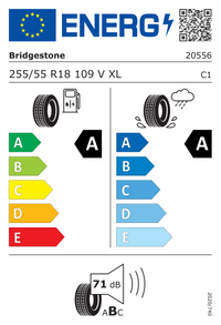 Bridgestone Sommerreifen "[Bridgestone] 255/55R18 109V - Turanza 6", Art.-Nr. 20556