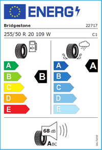 Bridgestone Sommerreifen "[Bridgestone] 255/50R20 109W - Turanza T005AD", Art.-Nr. 22717