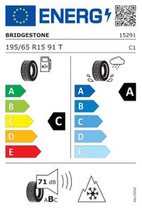 Bridgestone Winterreifen "195/65R15 91T - Blizzak LM 005", Art.-Nr. 15291