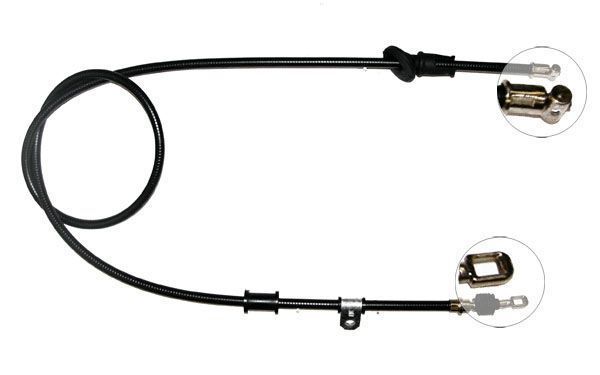 f.becker_line Seilzug, Feststellbremse Scheibenbremse für VOLVO 30863450 30884536 30850023 11711435