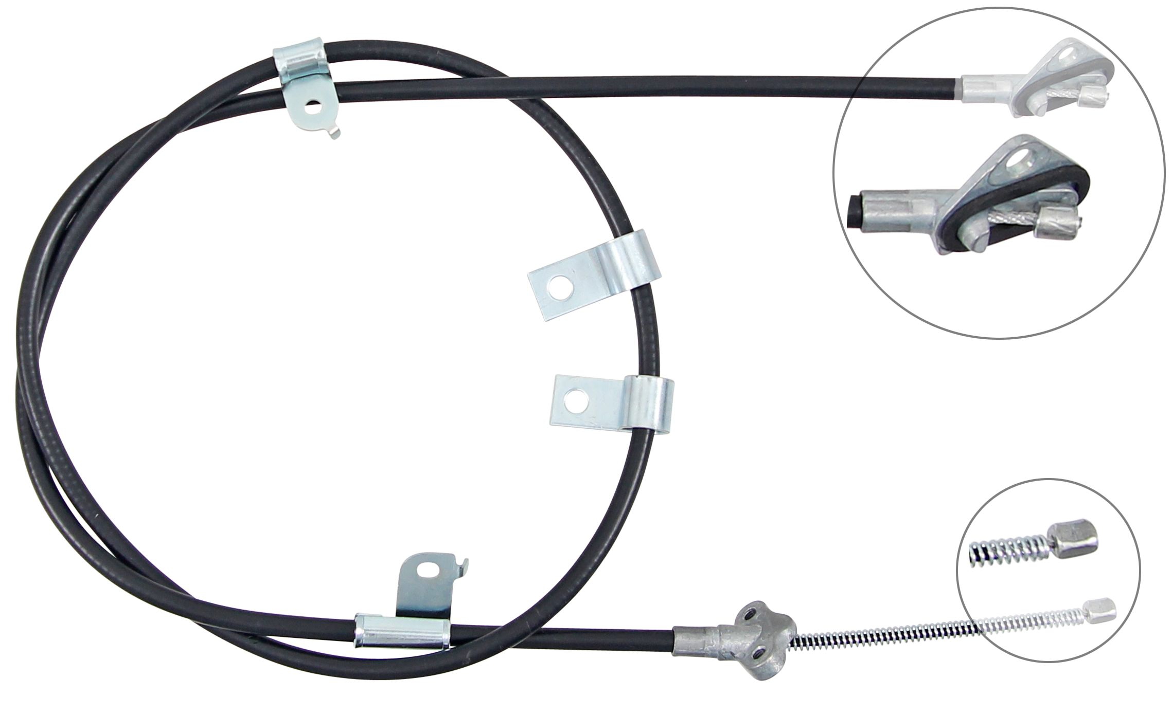f.becker_line Seilzug, Feststellbremse Trommelbremse für SUBARU DAIHATSU 46430B1031 46430B1030 46430B1030000 11711159